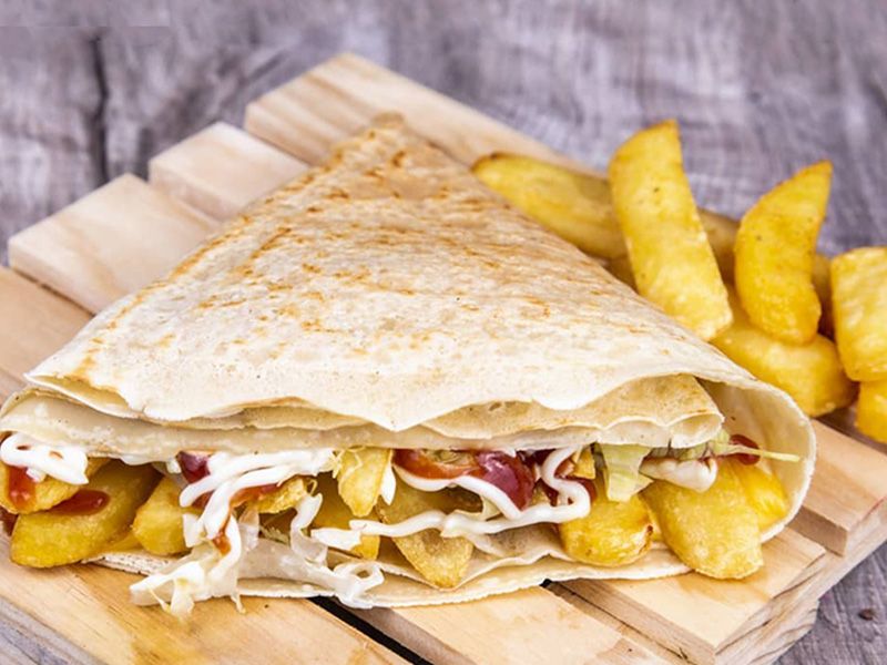 fries crepe