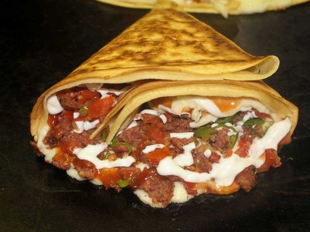 Oriental Sausage Crepe