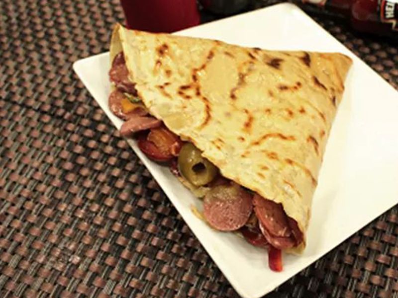 Sausage Crepe