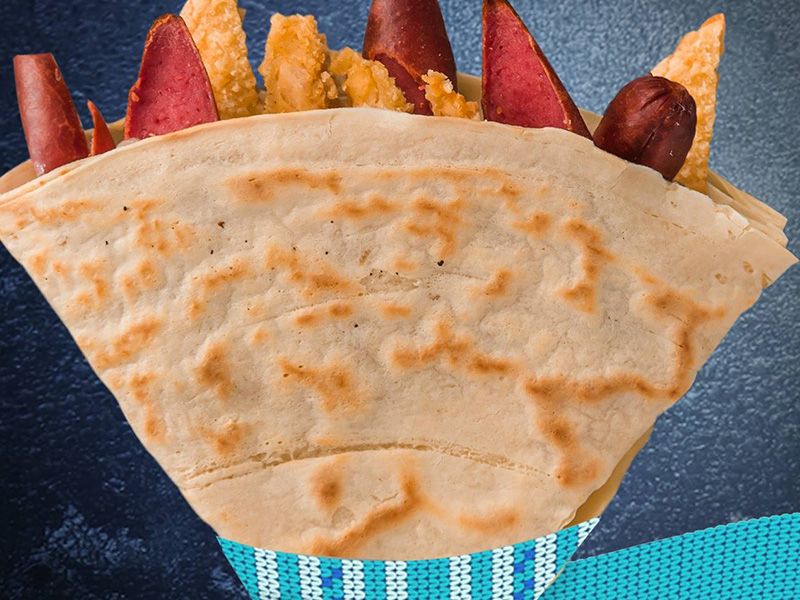 Sausage crepe