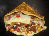 Mexican Sausage Crepe