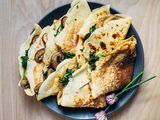 Chicken Shawerma Crepe