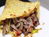 Meat Fajita Crepe