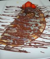 Snickers Chocolate Crepe