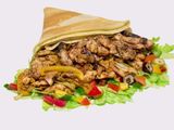 Chicken Fajita and Mushroom Crepe