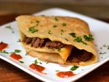 Meat Fajita Crepe