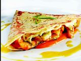 Chicken Pane Burger Crepe
