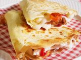 Chicken Pane Sausage Crepe