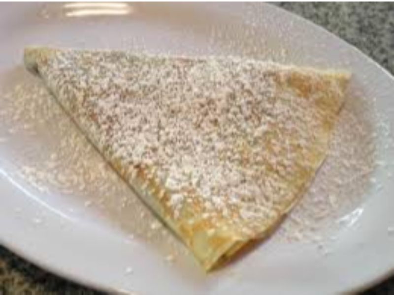 Qeshta And Sugar Crepe