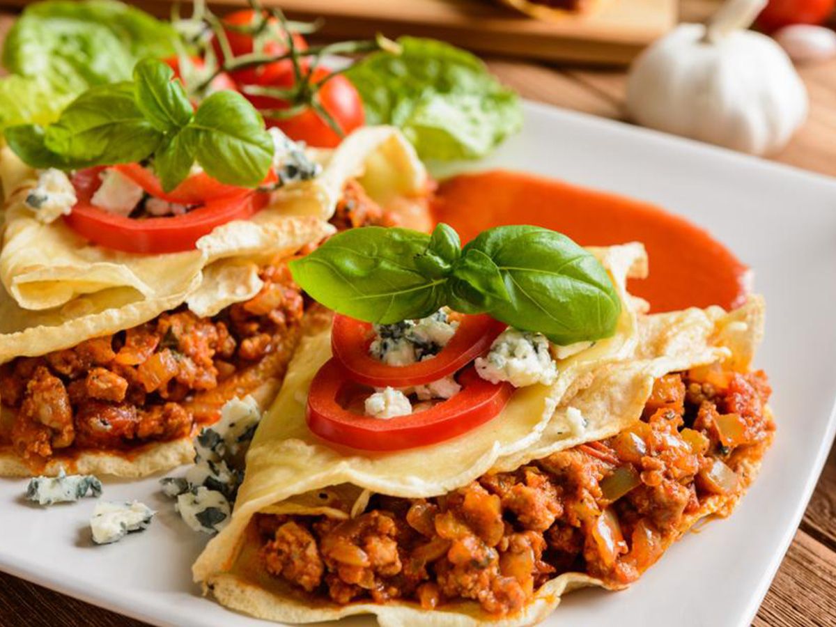 Minced Meat Crepe