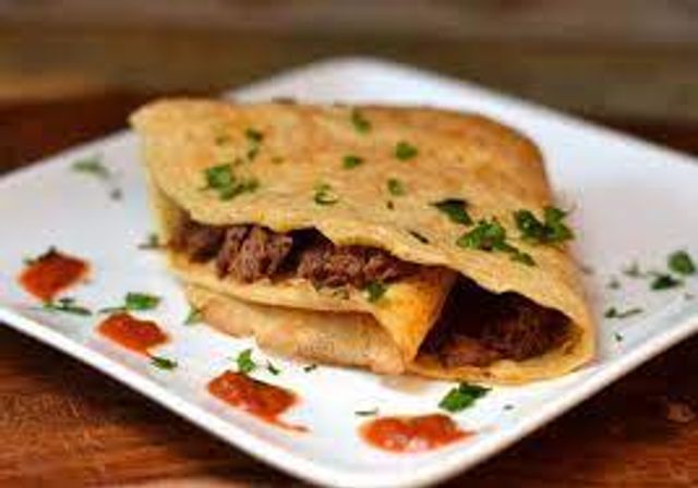 Minced Meat Crepe