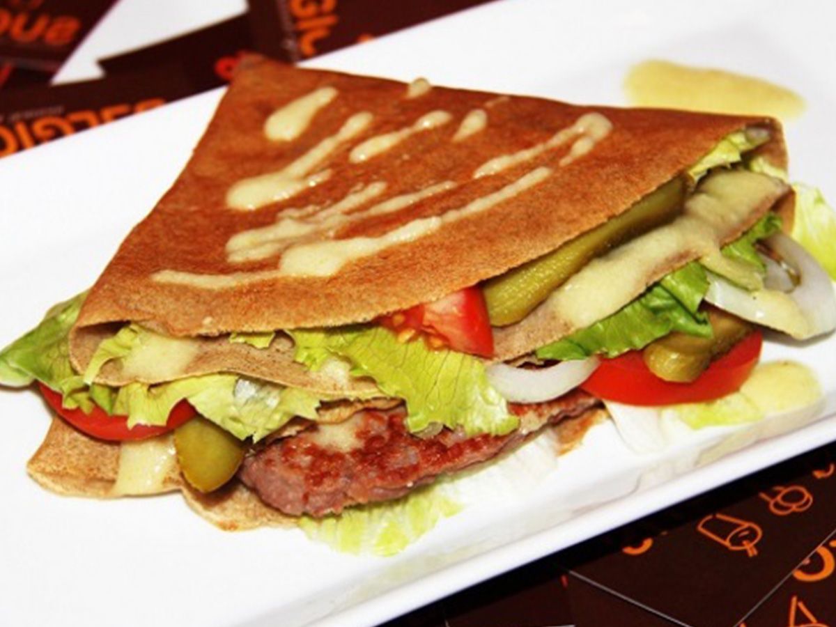 Gad Mix Meat Crepe