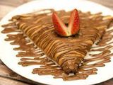Plain Nutella Chocolate Crepe