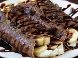 Nutella with Banana Crepe