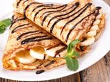 Nutella Banana Crepe