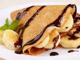Banana Nutella Chocolate Crepe