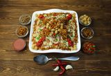 Koshary With Chicken Shawerma