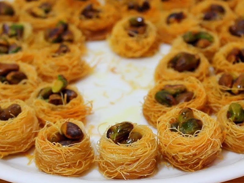 Asawer Konafa With Coconut