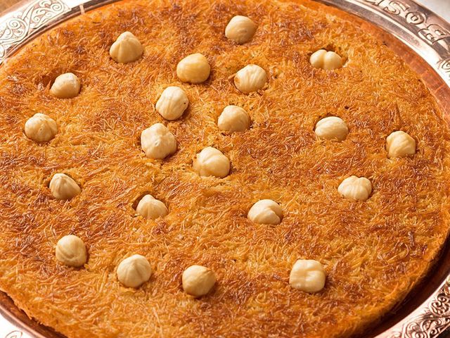 Konafa With Hazelnut