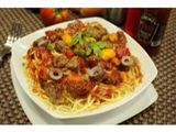 Oriental Sausage Pasta