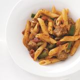 Oriental Sausage Penne Pasta