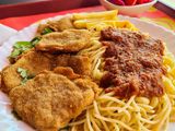 Chicken Pane Pasta
