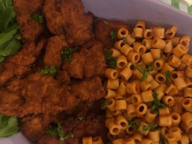 Pane Red Sauce Pasta