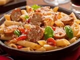 Smoked sausage pasta