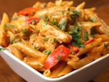 Pasta With Chicken Fajita