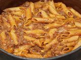 Oven Baked With Minced Meat Pasta