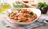 Pasta With Fish Fillet Shawerma