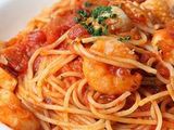 shrimp pasta red sauce