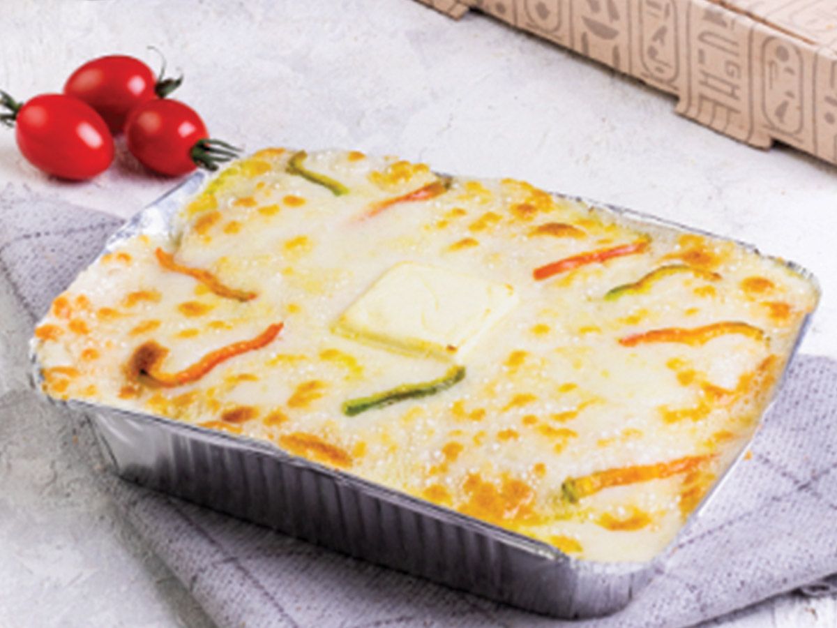 Medium minced meat pasta