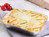 Medium minced meat pasta