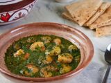 Molokhia With Shrimp