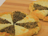 Cheese And Olives Manoucheh