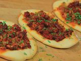 Oriental Sausage with Mozzarella Manoucheh