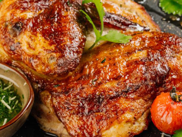 Half Wood Grilled Chicken