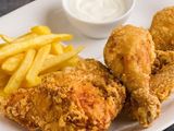 1/2 Broasted Chicken