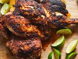 Half Charcoal Grilled Chicken Thighs