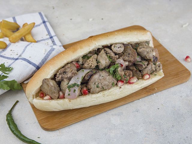 Kidney Half Sandwich