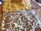 Half chocolate and half lotus