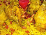 Half Biryani chicken
