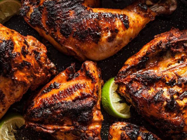 Half Grilled Chicken