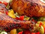 Half Grilled Biryani Chicken