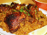 Half Chicken Mandi Kabsa