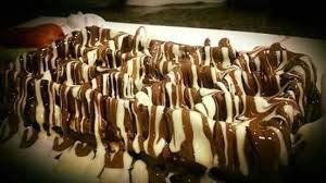 Nutella Chocolate With Nuts Waffle
