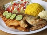 Fried Tilapia Fish Meal