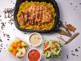 Grilled chicken breast meal