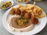 Foul With Olive Oil And Taamia Order